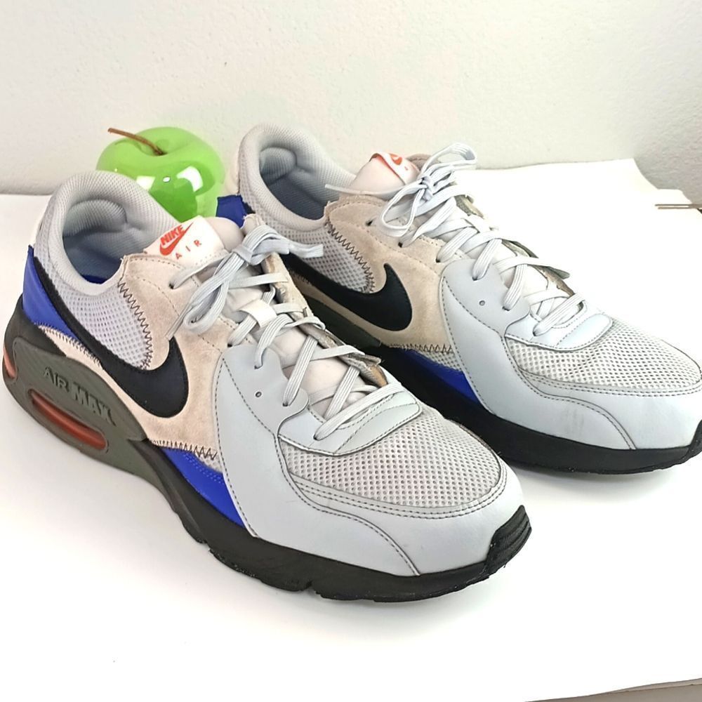 Nike Air Max Excee Men's Pure Platinum iron gray blue sneakers sz 14 - Picture 9 of 9